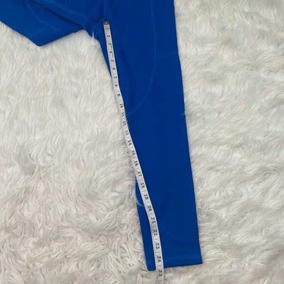 ZYIA Women's Light N Tight Pocket Crop Leggings Blue Size 4 - Picture 5 of 16